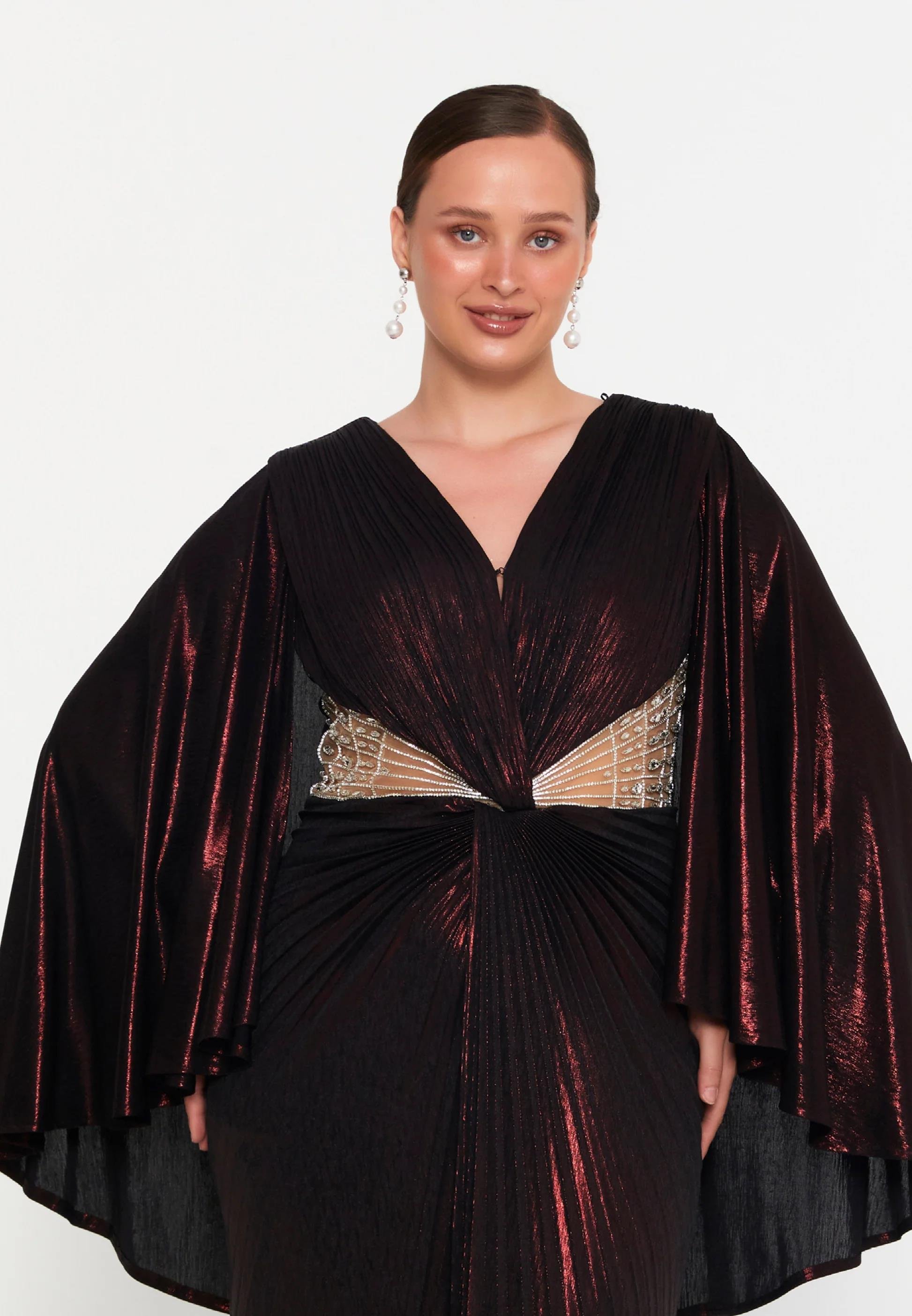 SİMLİ LAME ELBİSE