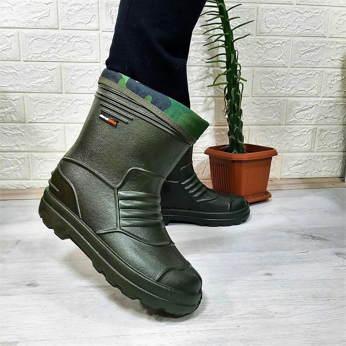 Akinalbella 026 Eva Kısa 23cm Hafif Çoraplı Avcı Balıkçı Günlük Çizme
