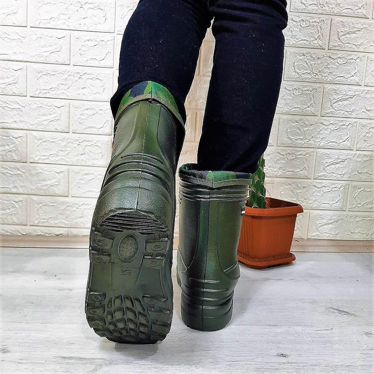 Akinalbella 026 Eva Kısa 23cm Hafif Çoraplı Avcı Balıkçı Günlük Çizme