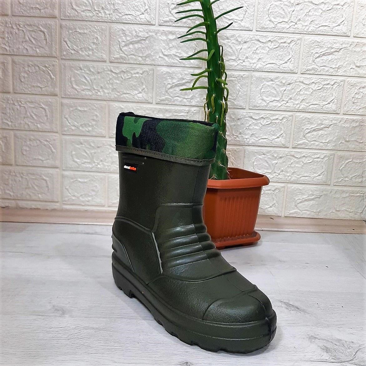 Akinalbella 026 Eva Kısa 23cm Hafif Çoraplı Avcı Balıkçı Günlük Çizme