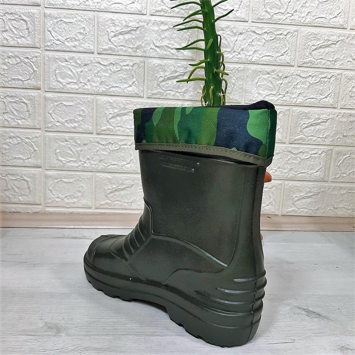 Akinalbella 026 Eva Kısa 23cm Hafif Çoraplı Avcı Balıkçı Günlük Çizme