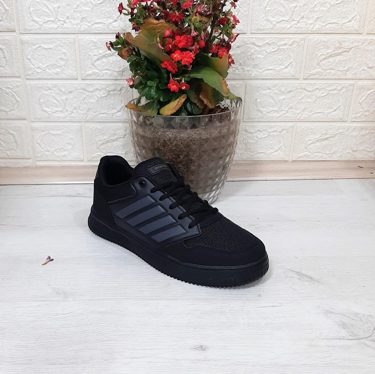 Bestof 074 Siyah-Siyah Sneaker Düz Taban Hafif Rahat Spor Çift Ayakkabısı