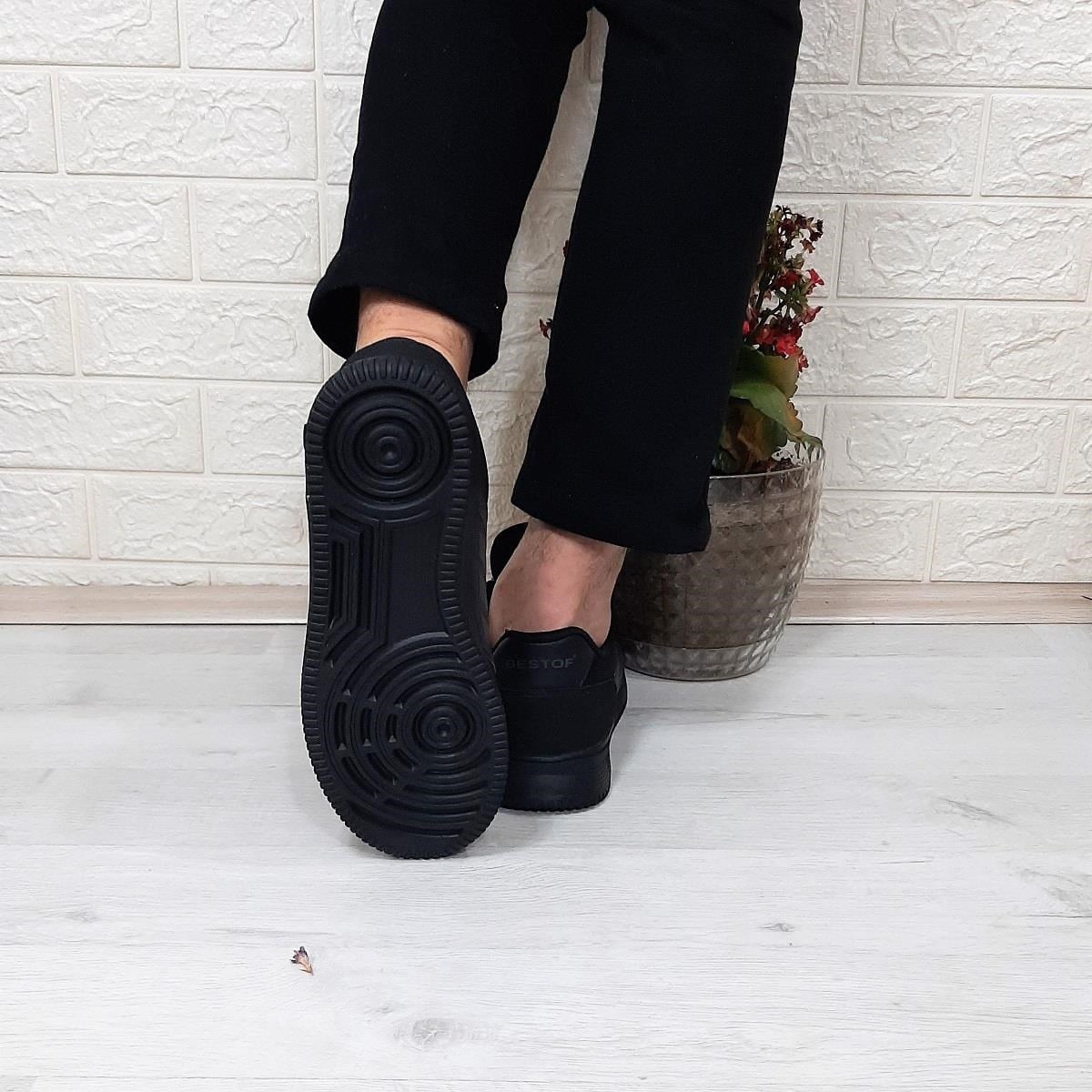 Bestof 074 Siyah-Siyah Sneaker Düz Taban Hafif Rahat Spor Çift Ayakkabısı