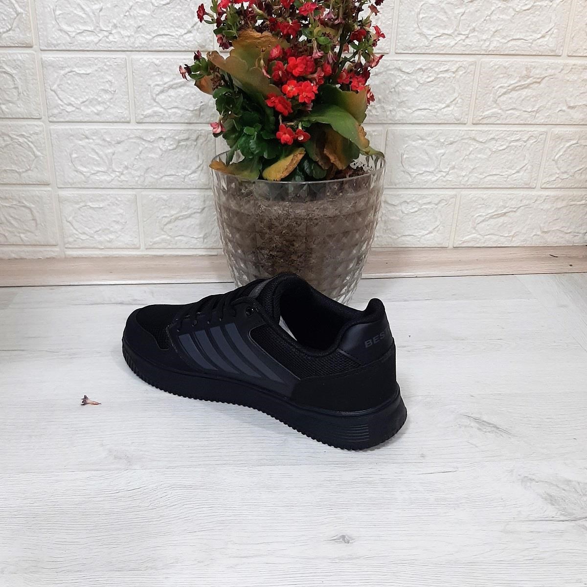 Bestof 074 Siyah-Siyah Sneaker Düz Taban Hafif Rahat Spor Çift Ayakkabısı