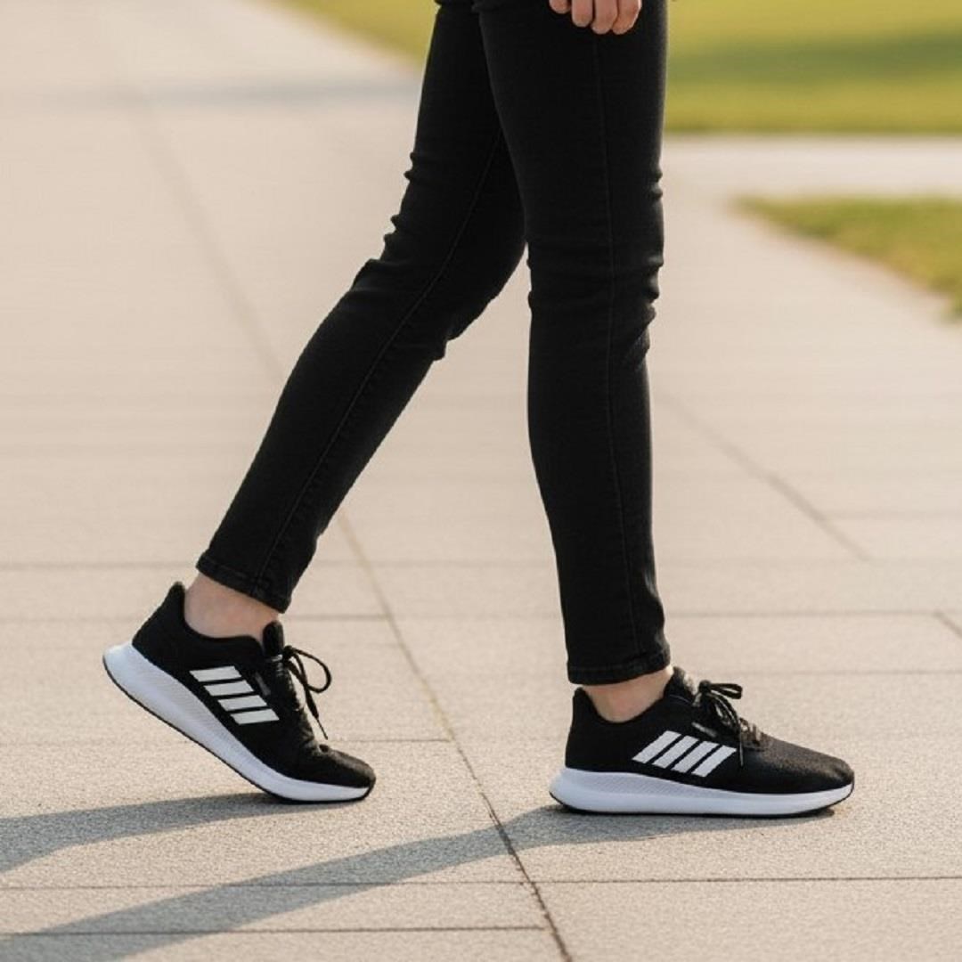 Branca 3990 tx Siyah Beyaz Fuspetli Erkek Spor Ayakkabı