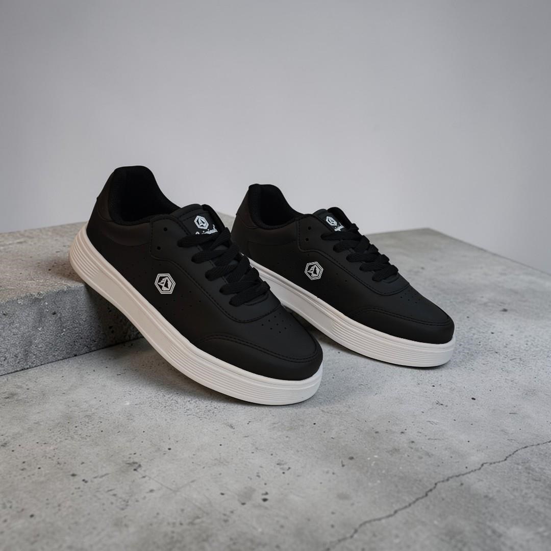 Crosberg 308 Siyah- Beyaz Spor Ayakkabı