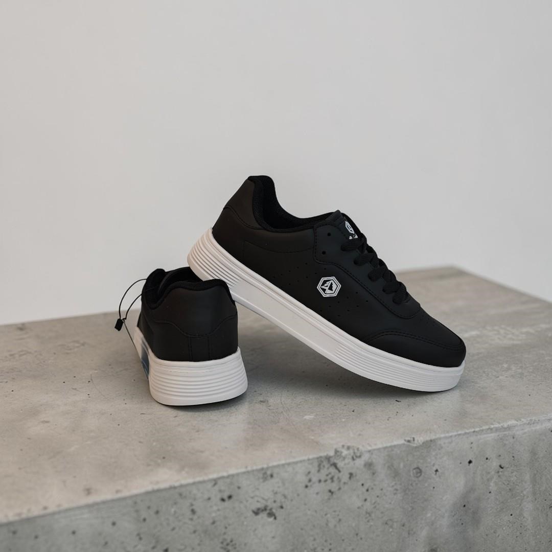 Crosberg 308 Siyah- Beyaz Spor Ayakkabı