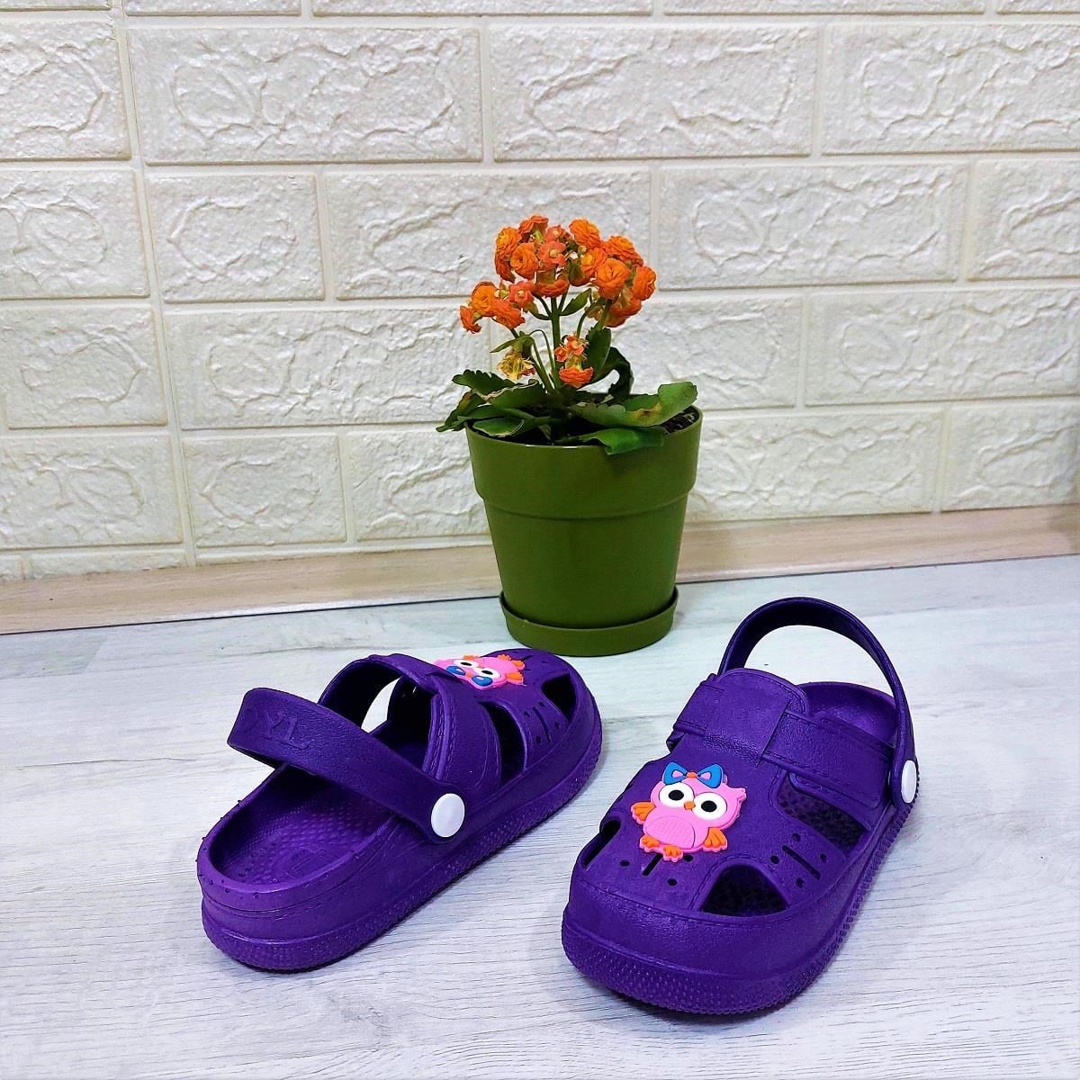 Da-Ye 1001 P Mor Önü Kapalı Yumuşacık Kaydırmaz Sandalet & Terlik