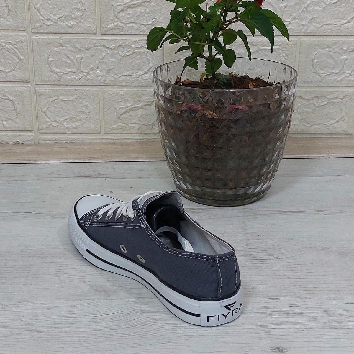 Fiyra 554 Füme Kısa Unisex Sneaker Keten Spor Ayakkabı