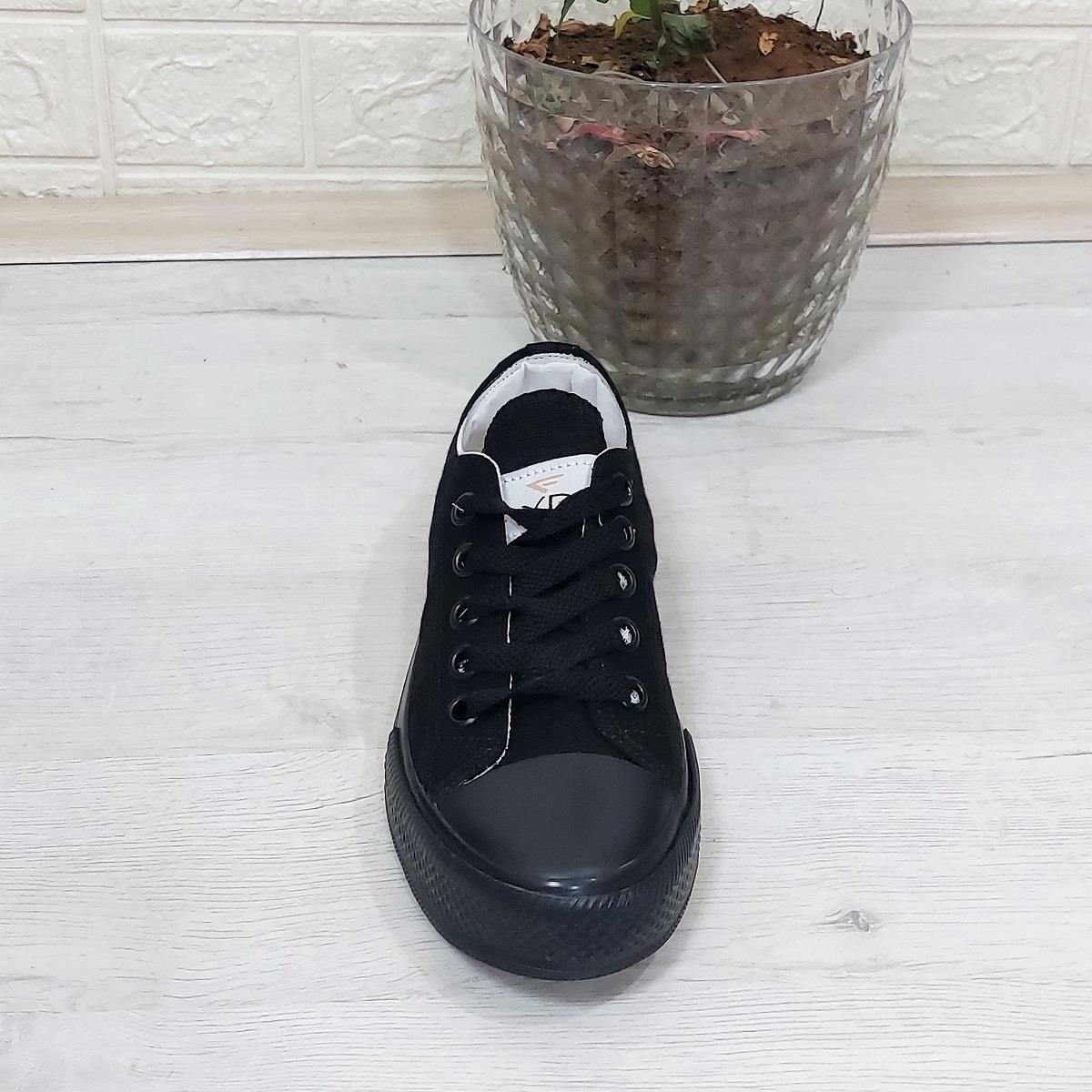 Fiyra 554 Siyah-Siyah Kısa Unisex Sneaker Keten Spor Ayakkabı