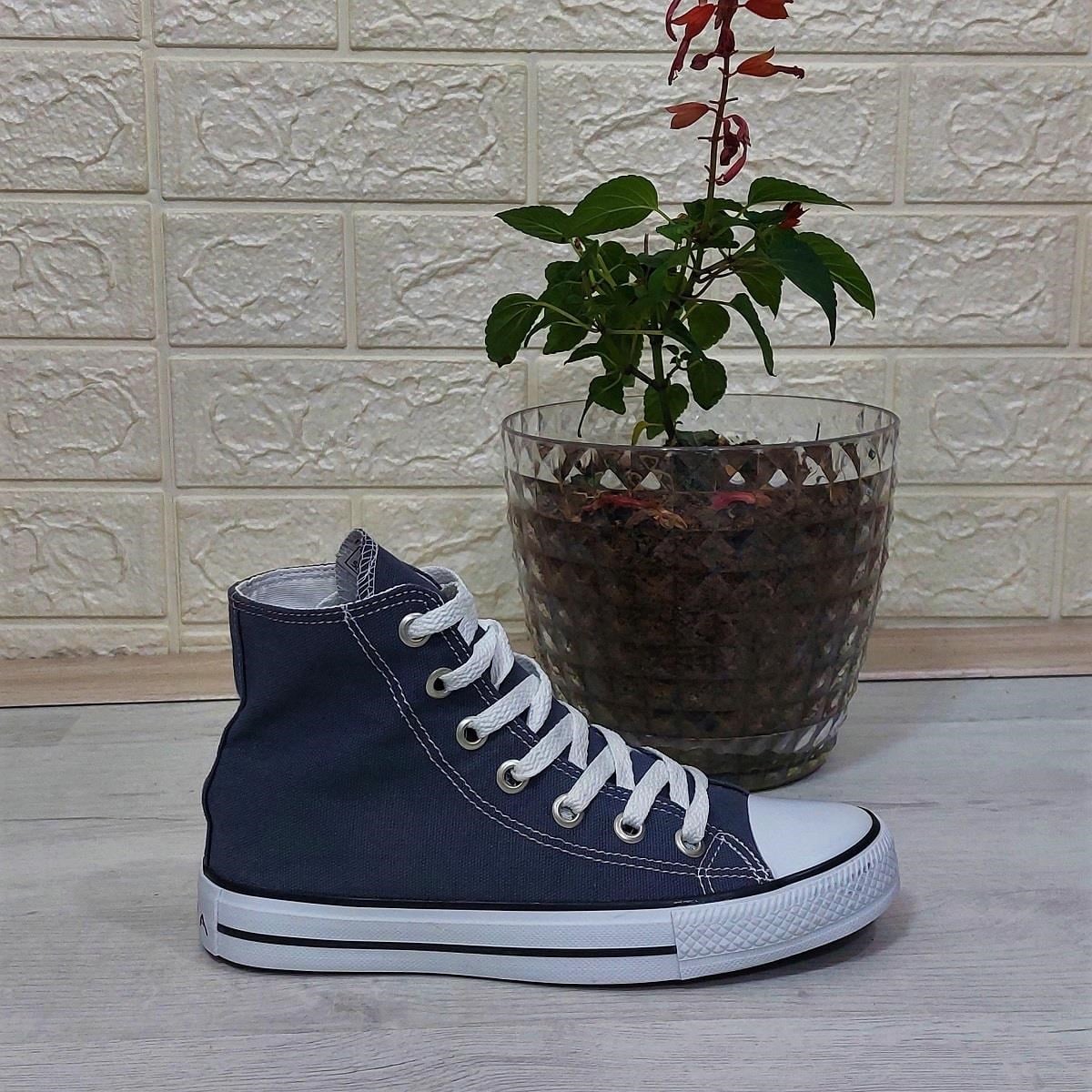 Fiyra 555 Füme Uzun Unisex Sneaker Keten Spor Ayakkabı