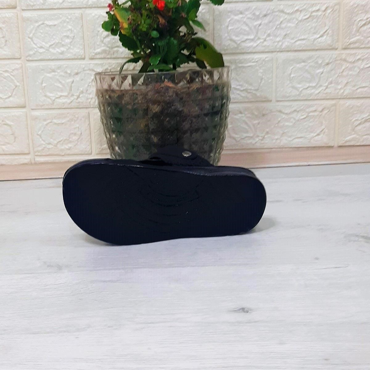 Fiyra Kajma Siyah renk Erkek Çocuk Günlük Terlik