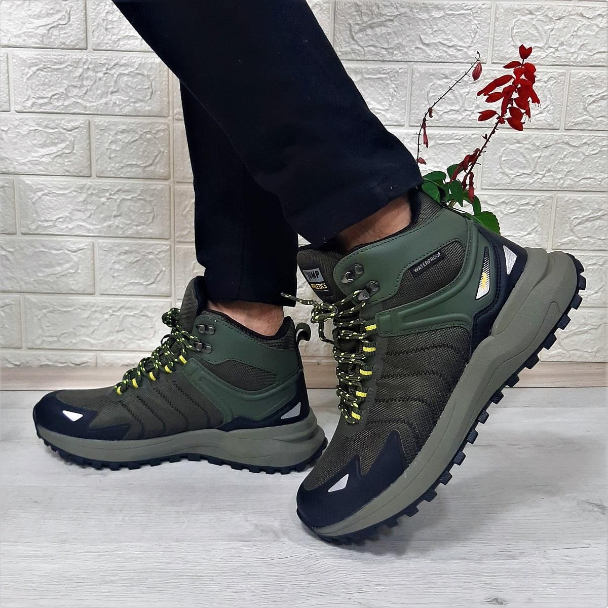 Jump 28680 Haki Waterproof Kaymaz Taban Erkek Bot