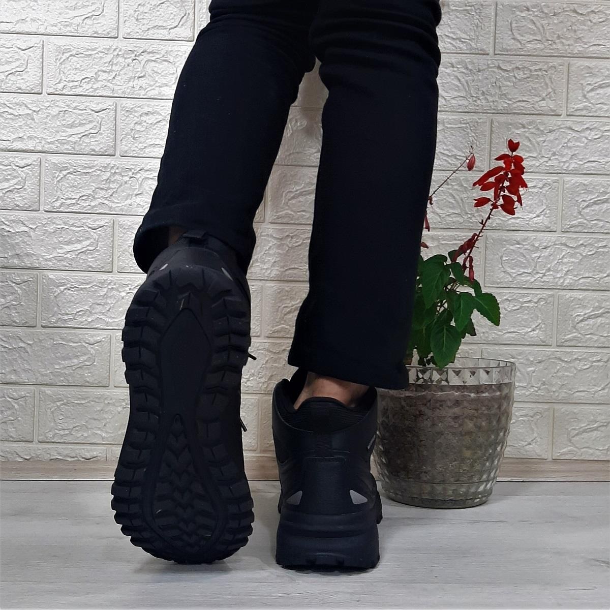 Jump 28680 Siyah Waterproof Kaymaz Taban Erkek Bot