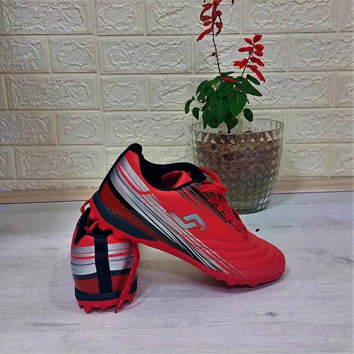Jump 29117 Kırmızı Bağacaklı Halısaha Futbol Aayakkabı