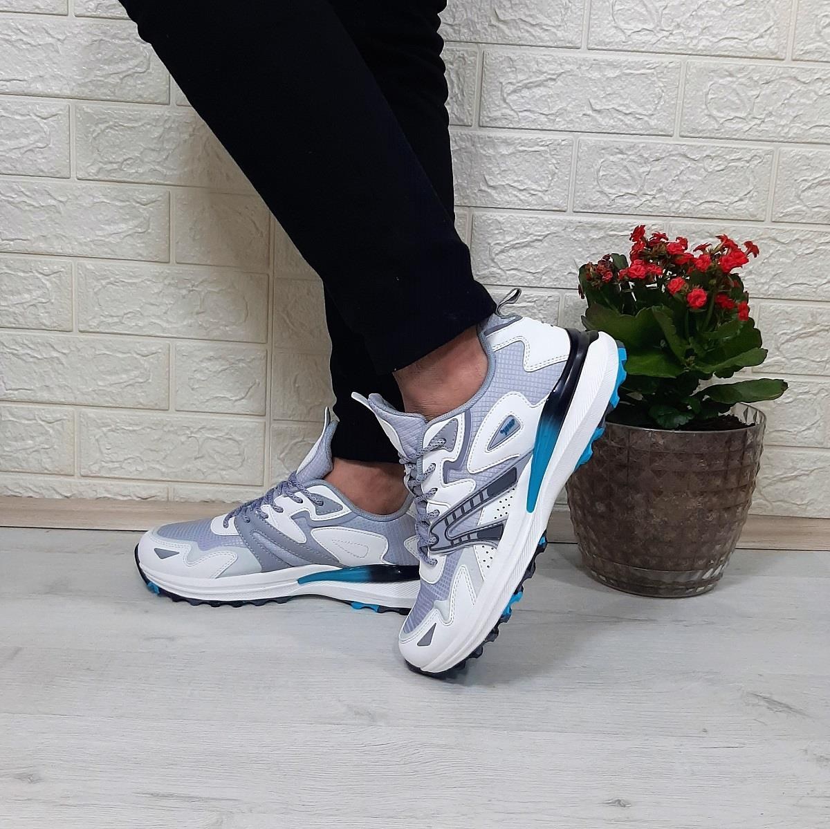 JUMP 29725 Beyaz Gri Anatomik İç Taban Erkek Spor Ayakkabı