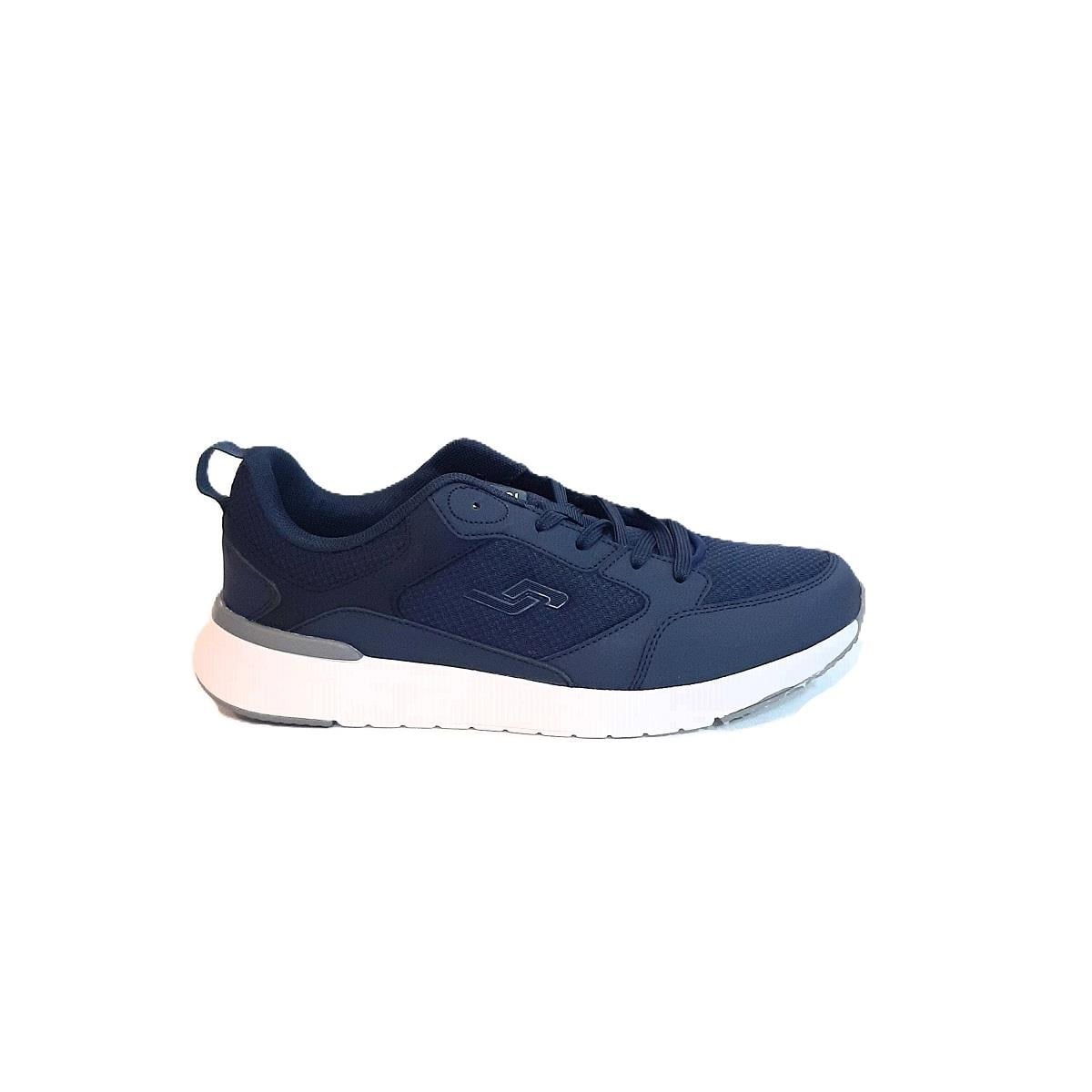 Jump 32427 Lacivert-Beyaz Hafızalı Rahat Taban Spor Ayakkabı