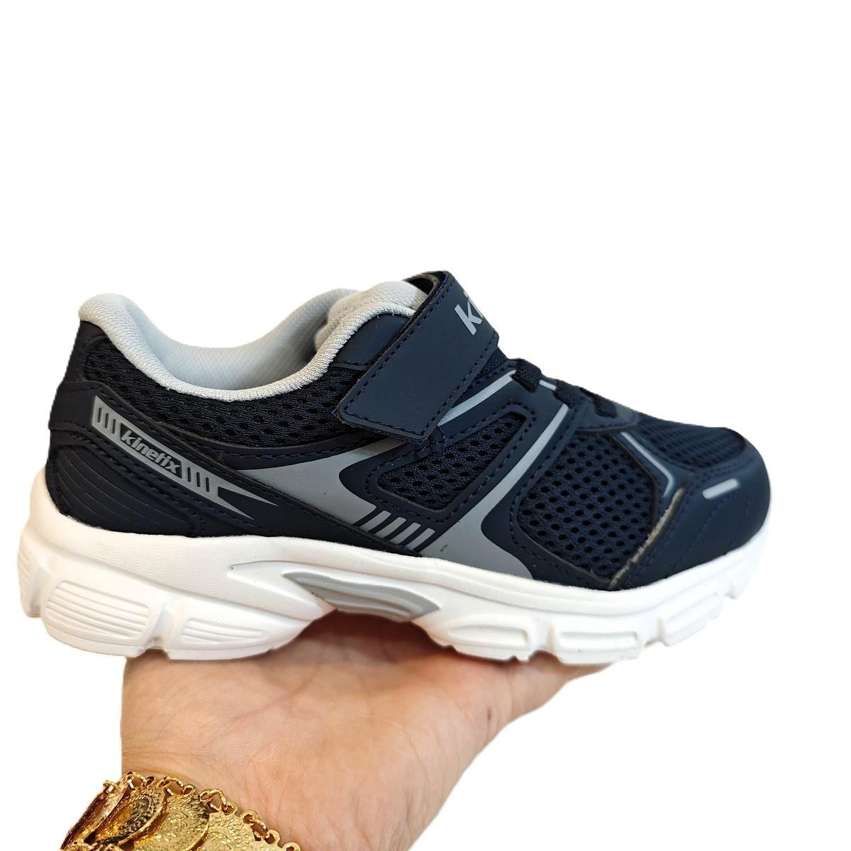 Kinetix Arıon Fx Lacivert Cırtlı Yürüyüş Koşu Çocuk Spor Ayakkabı