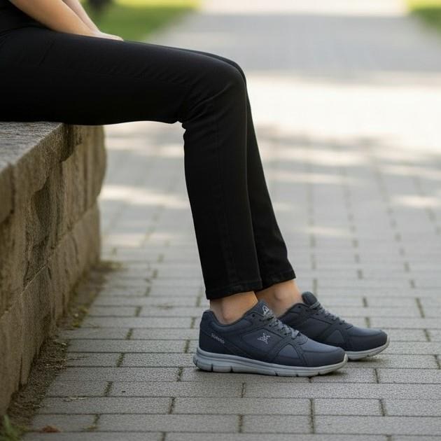 Luttoon 251 Füme Bağacaklı Fuspetli Spor Ayakkabı