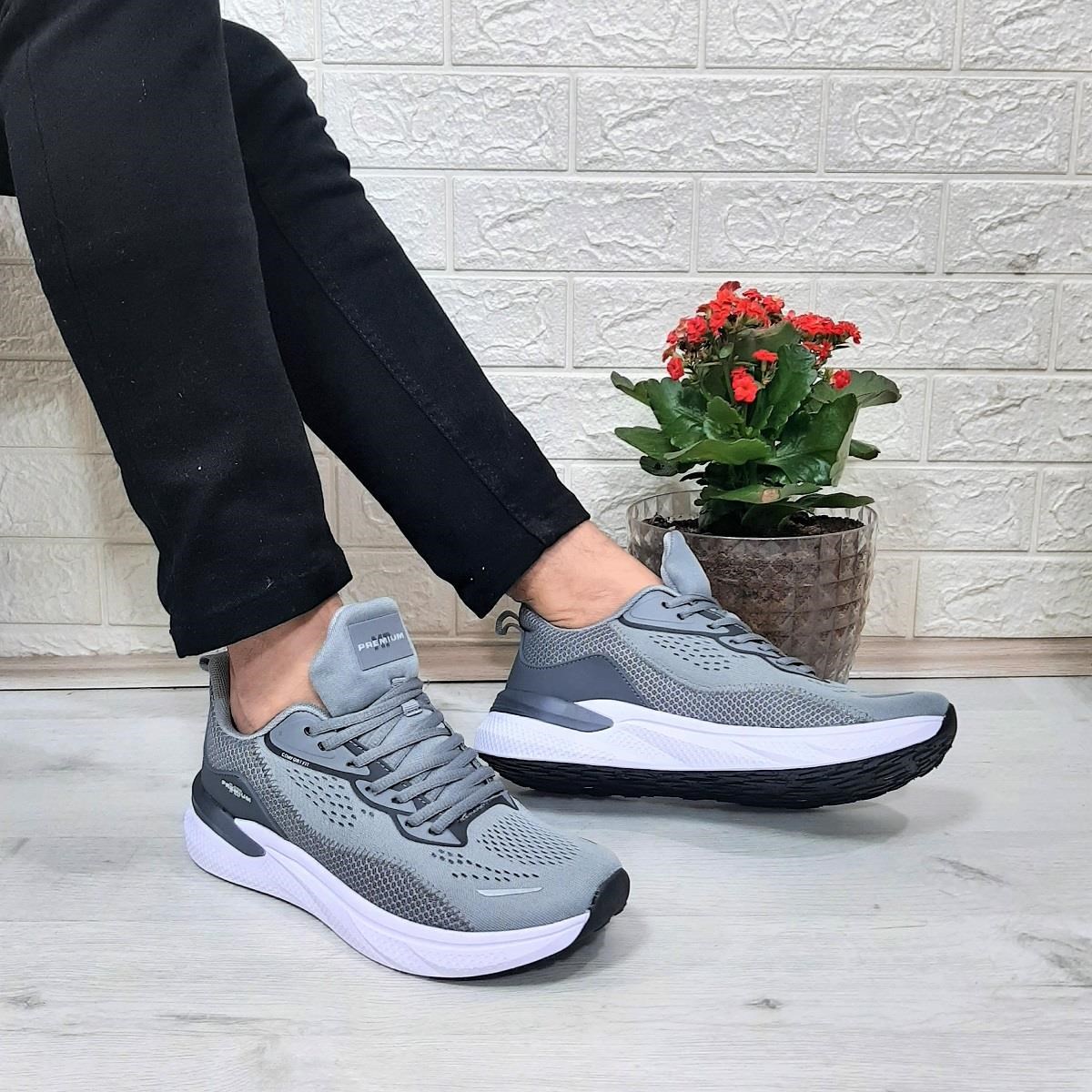 M.P 1603 Gri renk Rahat Koşu Erkek Spor Ayakkabı