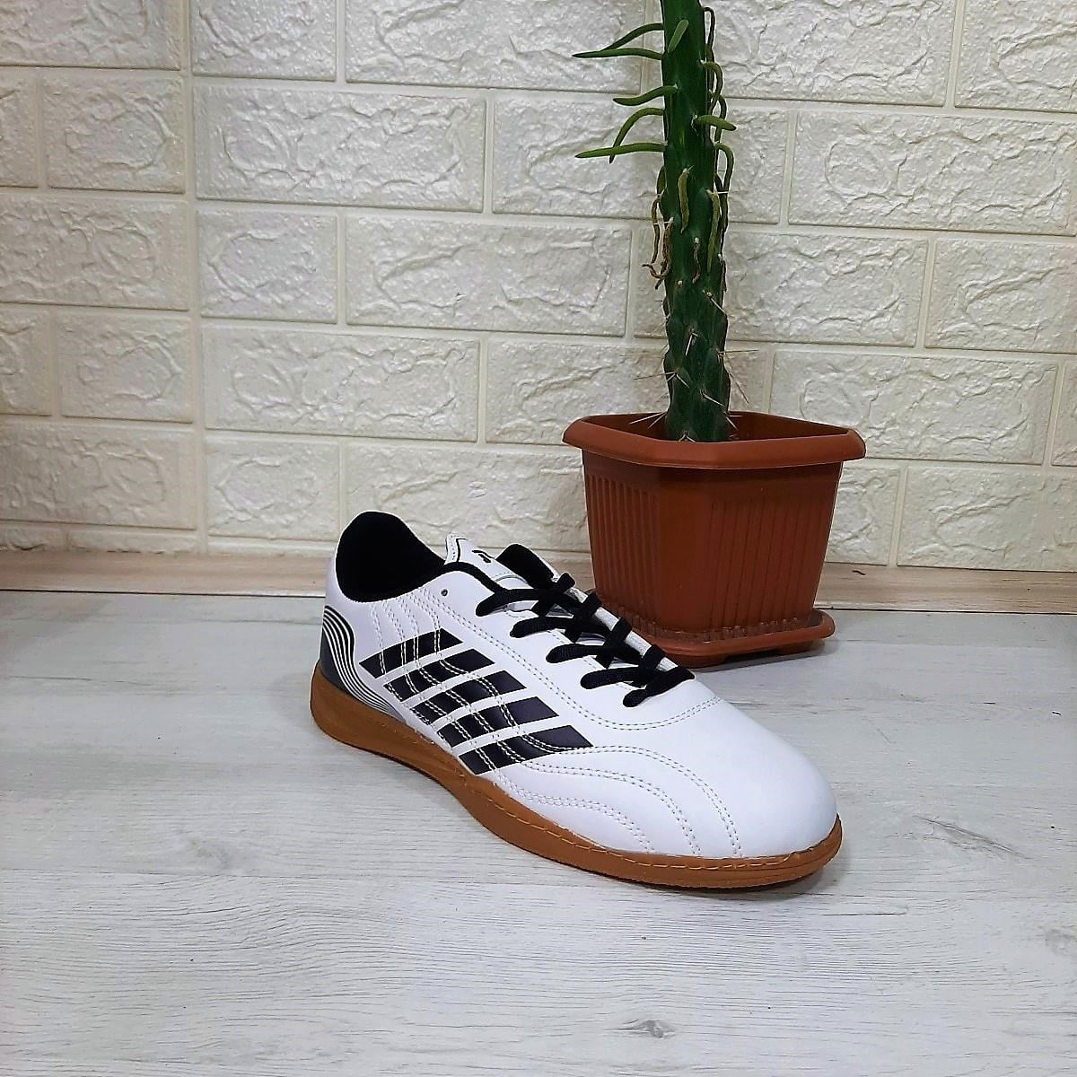 M.P 1351 Beyaz - Siyah Kaymaz Taban Futsal Futbol Ayakkabı