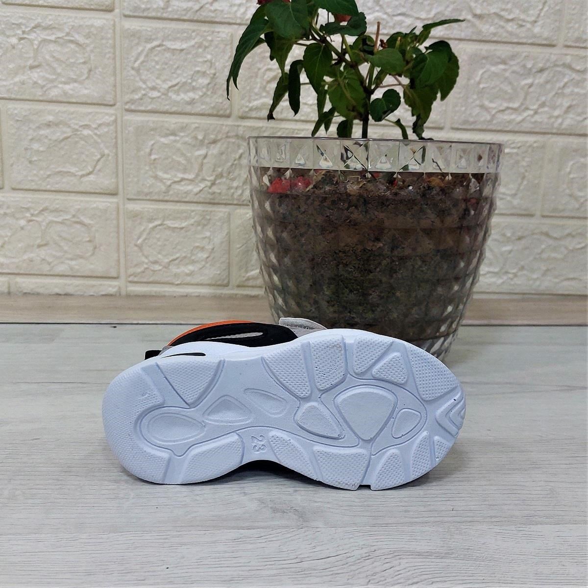 M.P One 3127 Gri-Siyah Işıklı Fuspetli Bebe Spor Ayakkabı