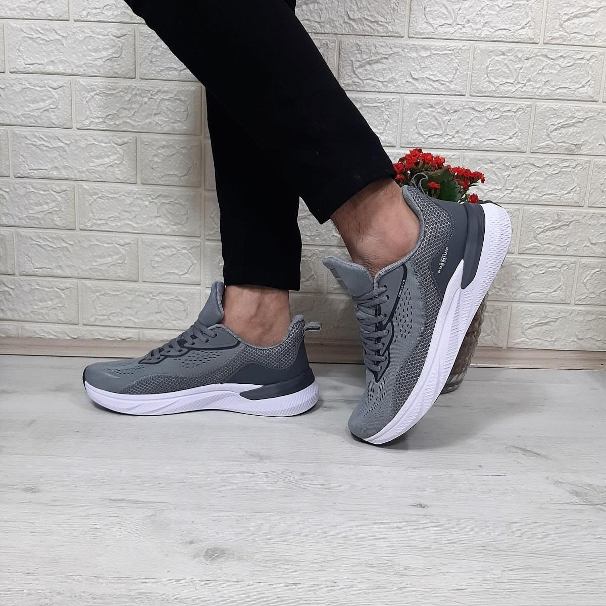 M.P 1603 Gri renk Rahat Koşu Erkek Spor Ayakkabı