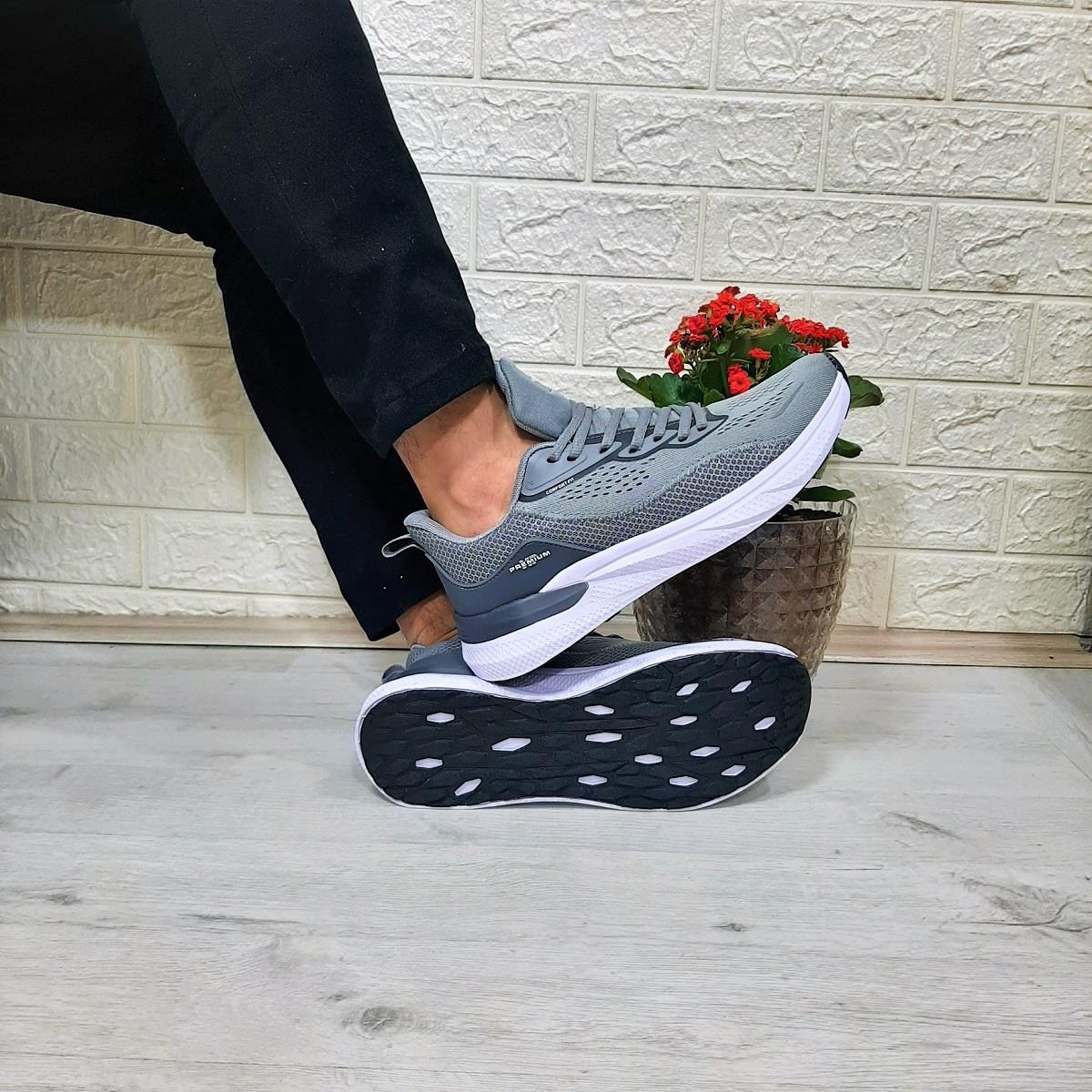 M.P 1603 Gri renk Rahat Koşu Erkek Spor Ayakkabı