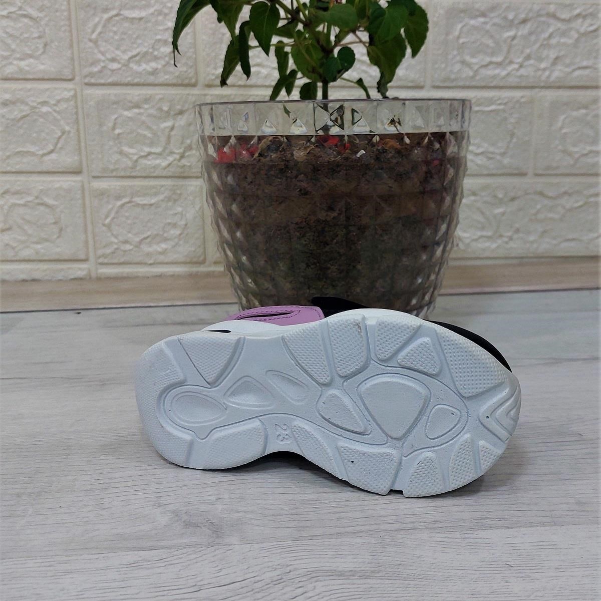 M.P One 3127 Siyah-Pembe Işıklı Fuspetli Bebe Spor Ayakkabı