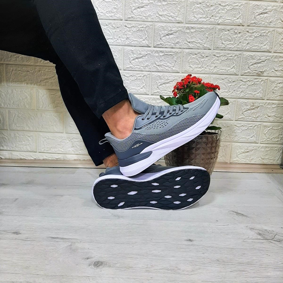 M.P 1603 Gri renk Rahat Koşu Erkek Spor Ayakkabı
