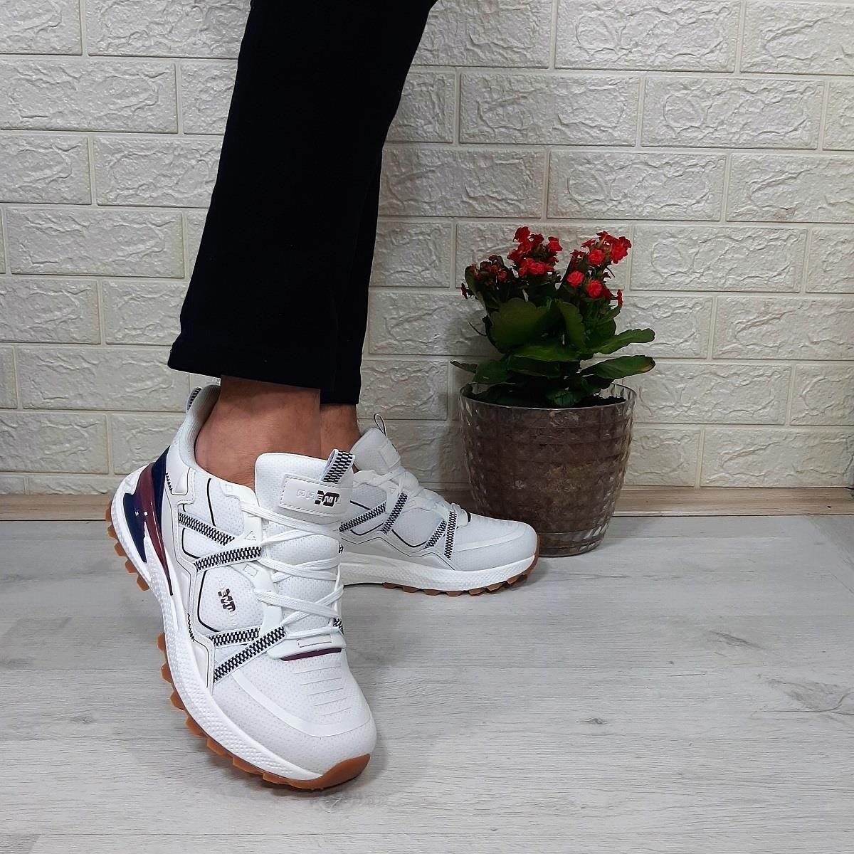 M.P. 1642 Beyaz Memoryfoam Kaydırmaz Rahat Spor Ayakkabı