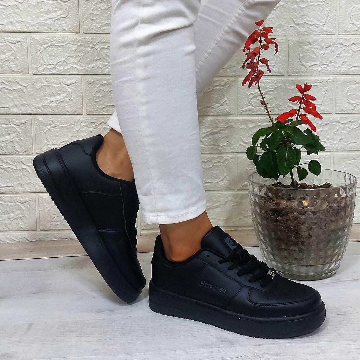 Pierre Cardin 31370-31371 Siyah Fuspetli Hafif  Spor Ayakkabı