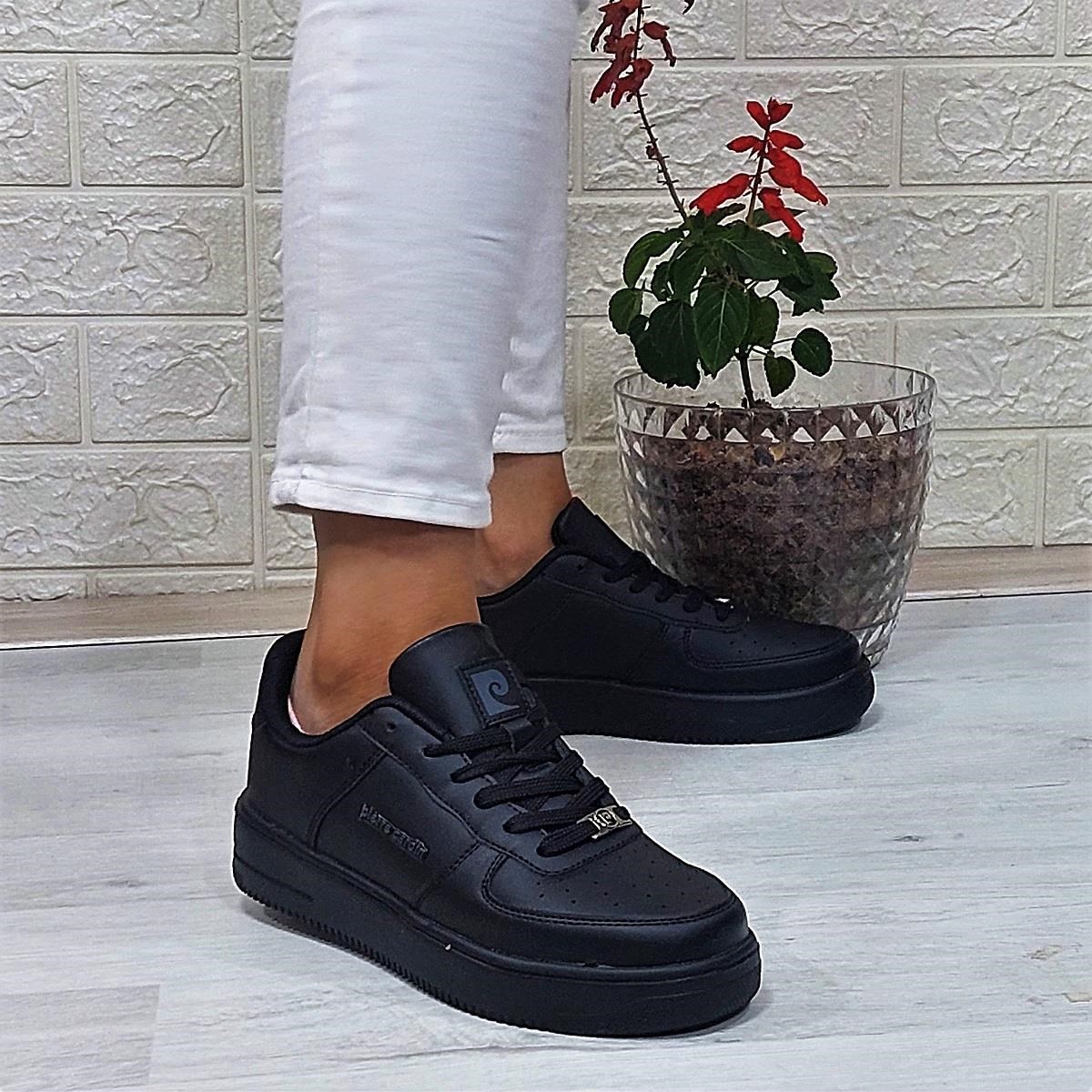 Pierre Cardin 31370-31371 Siyah Fuspetli Hafif  Spor Ayakkabı