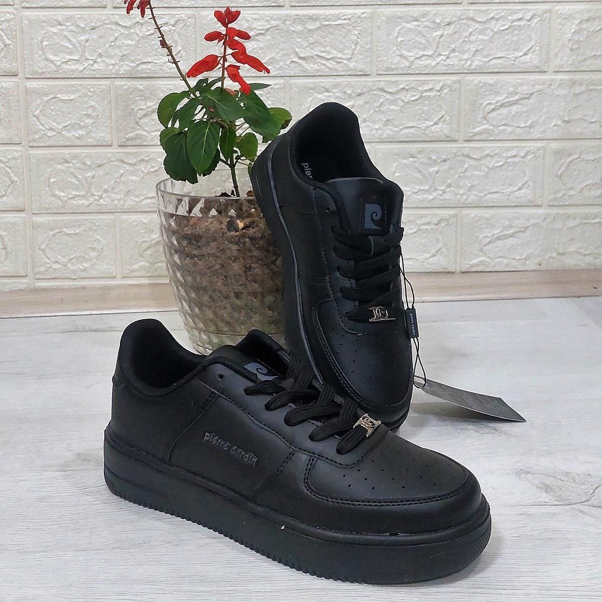Pierre Cardin 31370-31371 Siyah Fuspetli Hafif  Spor Ayakkabı