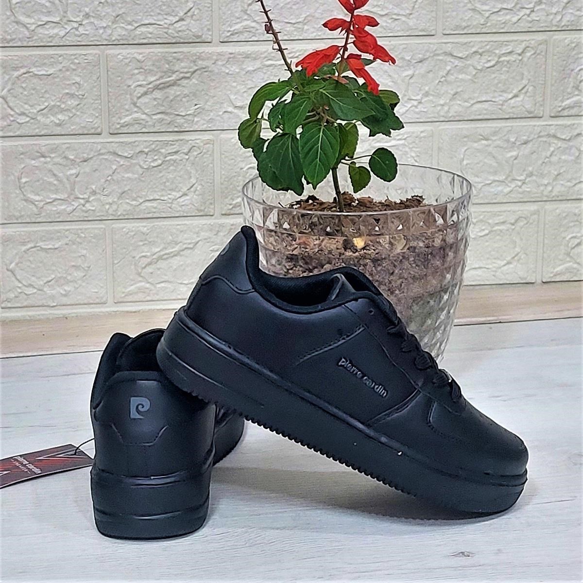 Pierre Cardin 31370-31371 Siyah Fuspetli Hafif  Spor Ayakkabı