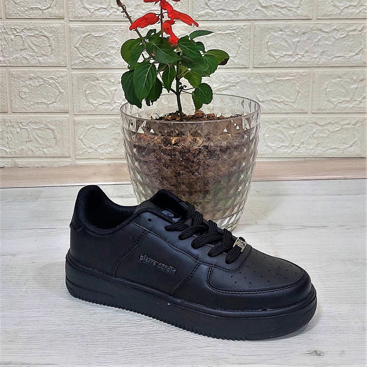 Pierre Cardin 31370-31371 Siyah Fuspetli Hafif  Spor Ayakkabı