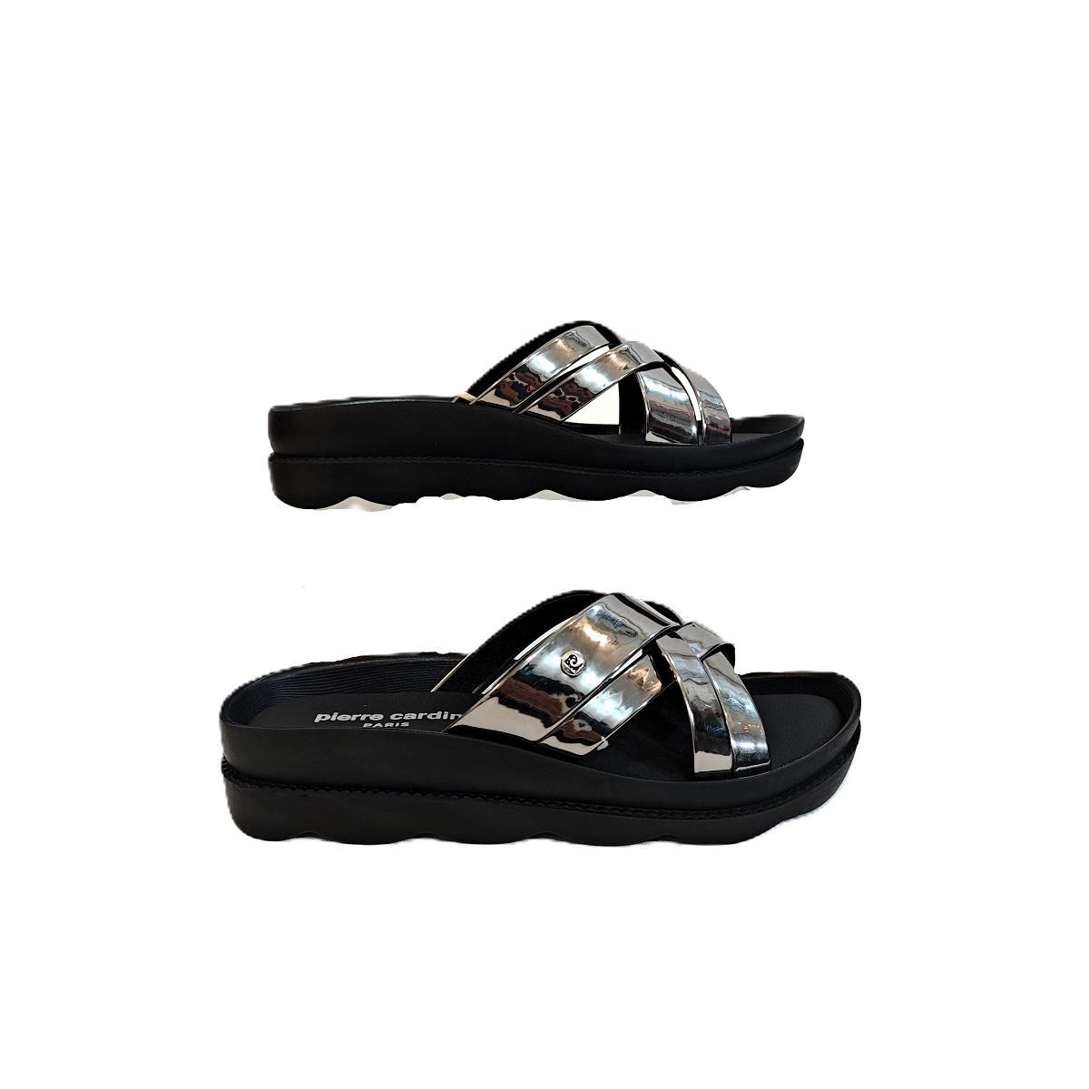 Pierre Cardin 7485 Platin Rugan Bayan Terlik