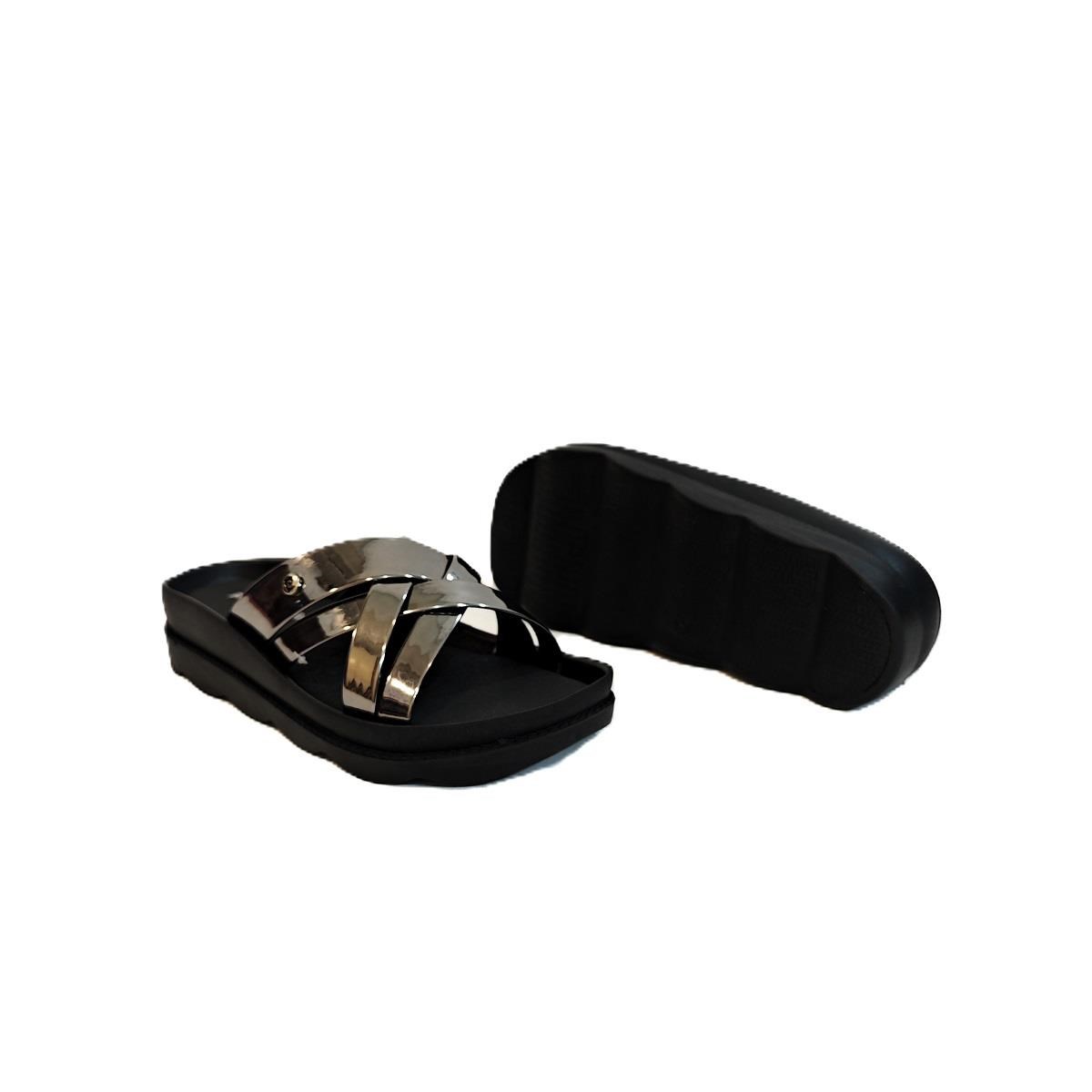 Pierre Cardin 7485 Platin Rugan Bayan Terlik