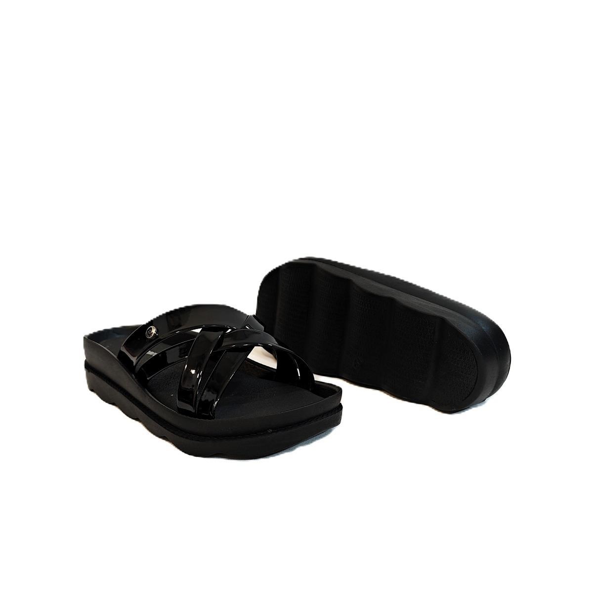 Pierre Cardin 7485 Siyah Rugan Bayan Terlik