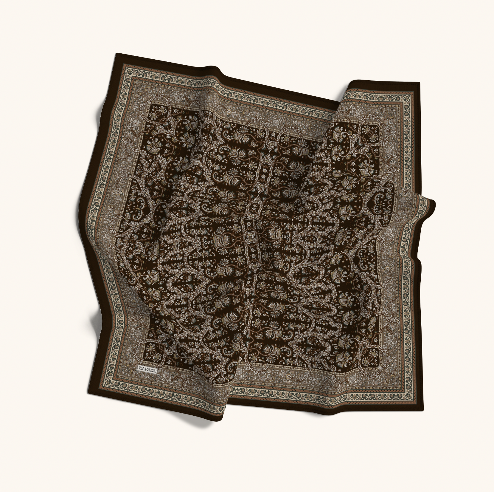 Karaca EşarpKOTON EŞARP ACI KAHVE - KOTON ŞAL