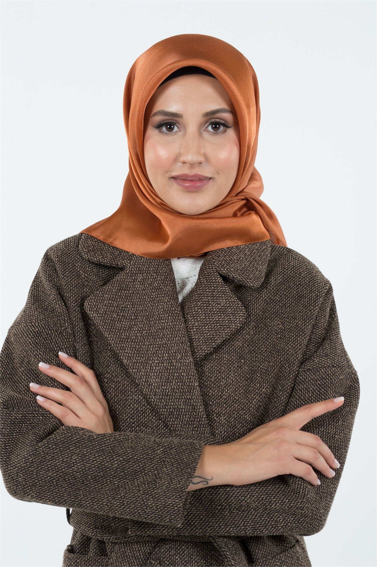 DiğerKristal EşarpKaraca Kristal Eşarp - KİREMİT