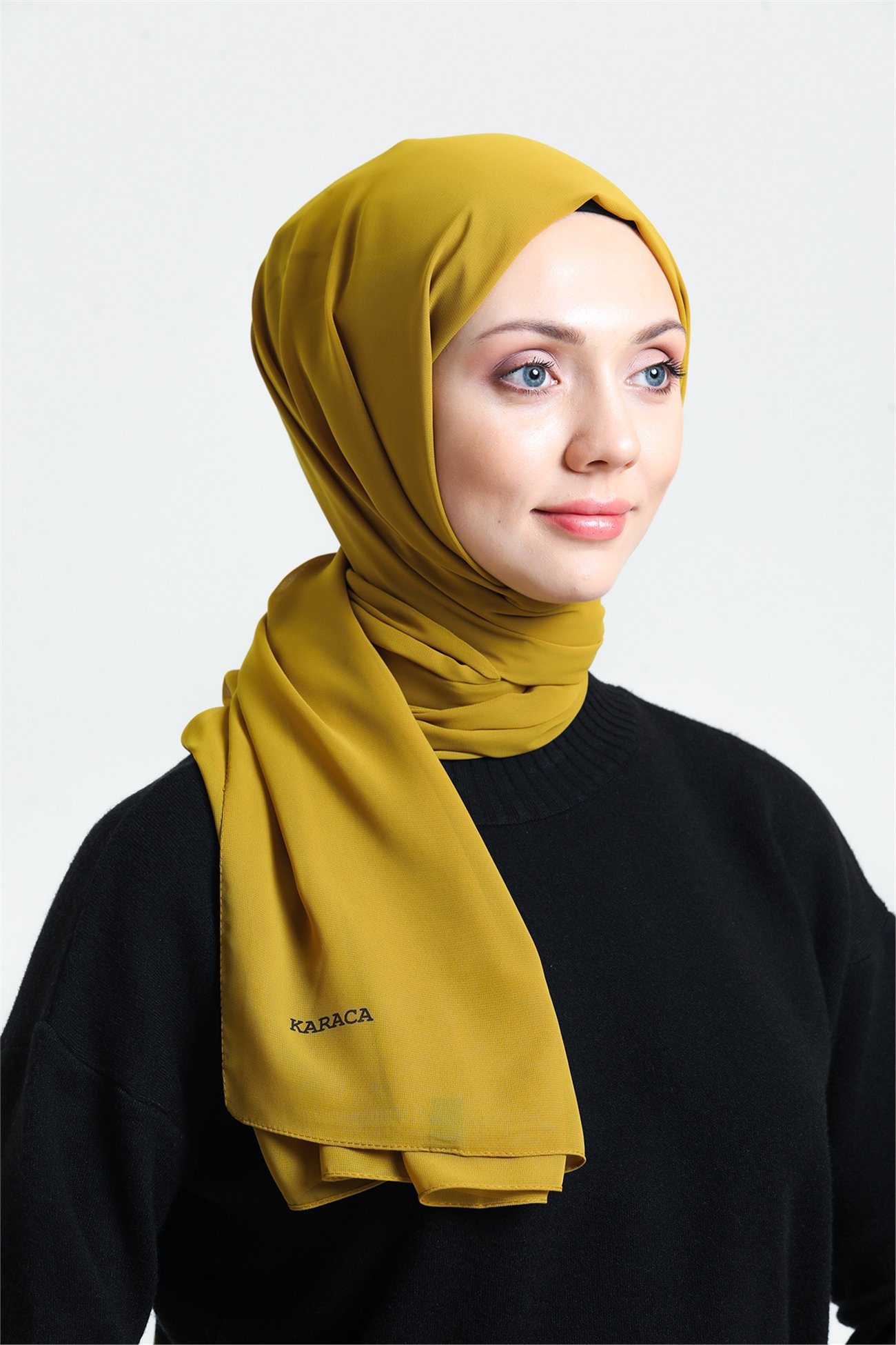 KARACANANO KREP ŞALKaraca Nano Krep Şal - HARDAL