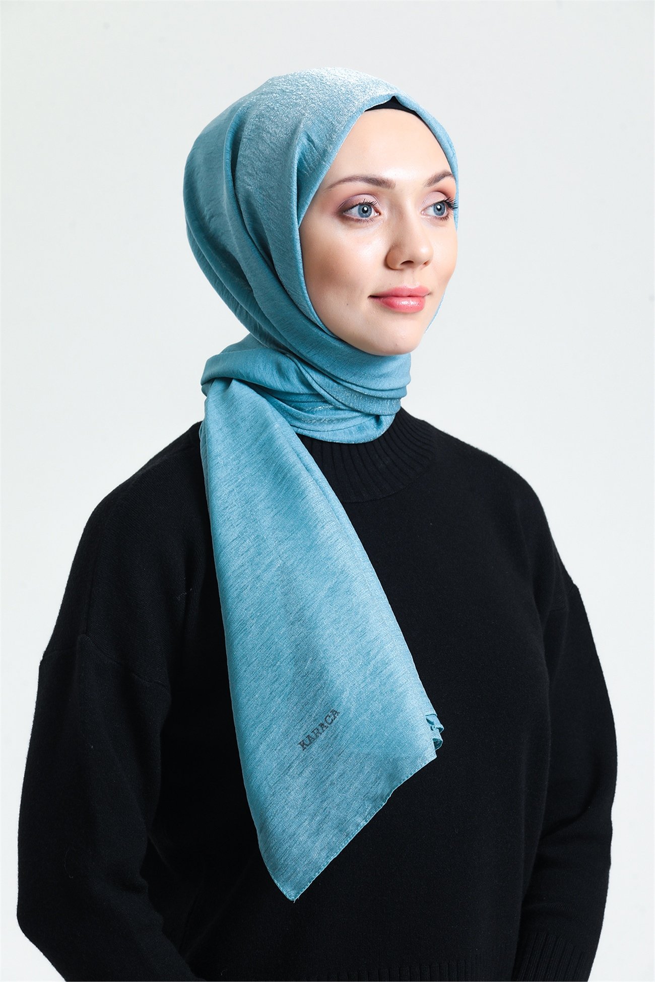 KARACAPIRILTI ŞALKaraca Pırıltı Şal - CAM GÖBEĞİ