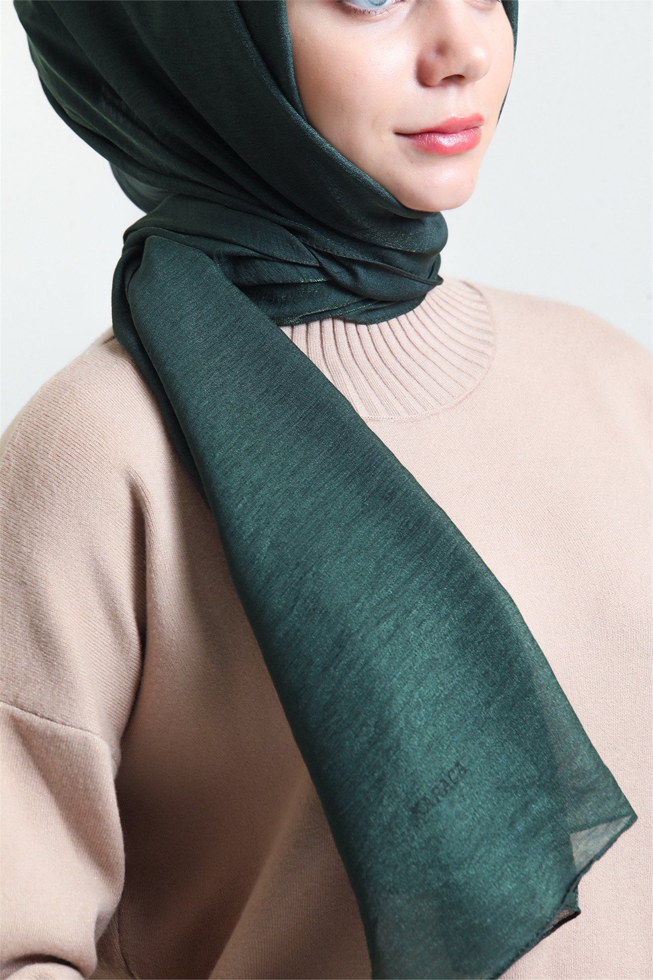 KARACAPIRILTI ŞALKaraca Pırıltı Şal - HAKİ