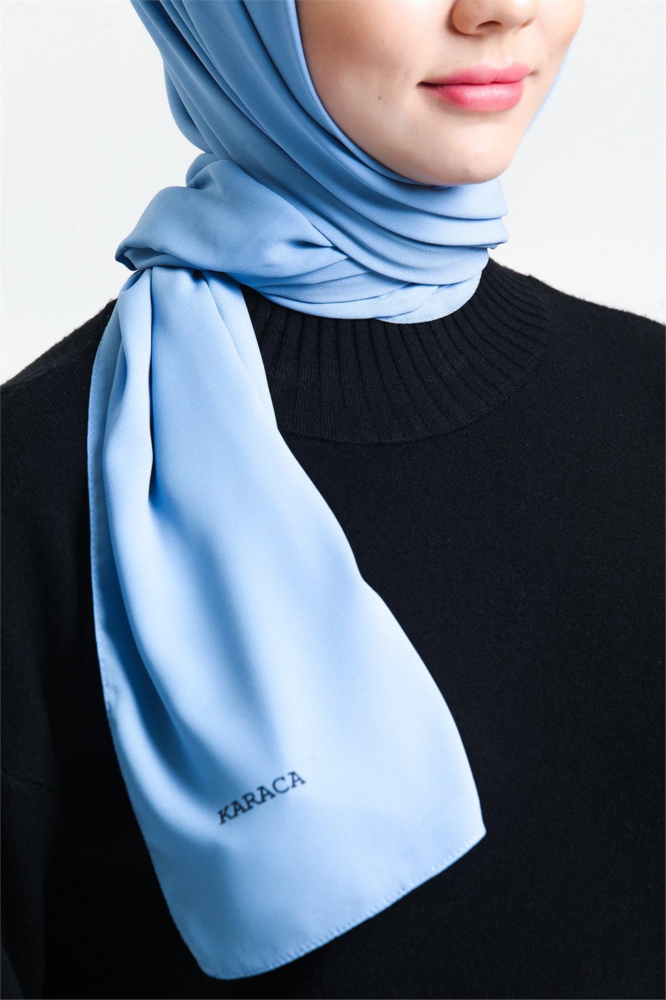 KARACASAFİR ŞALKaraca Safir Şal - BEBE MAVİ