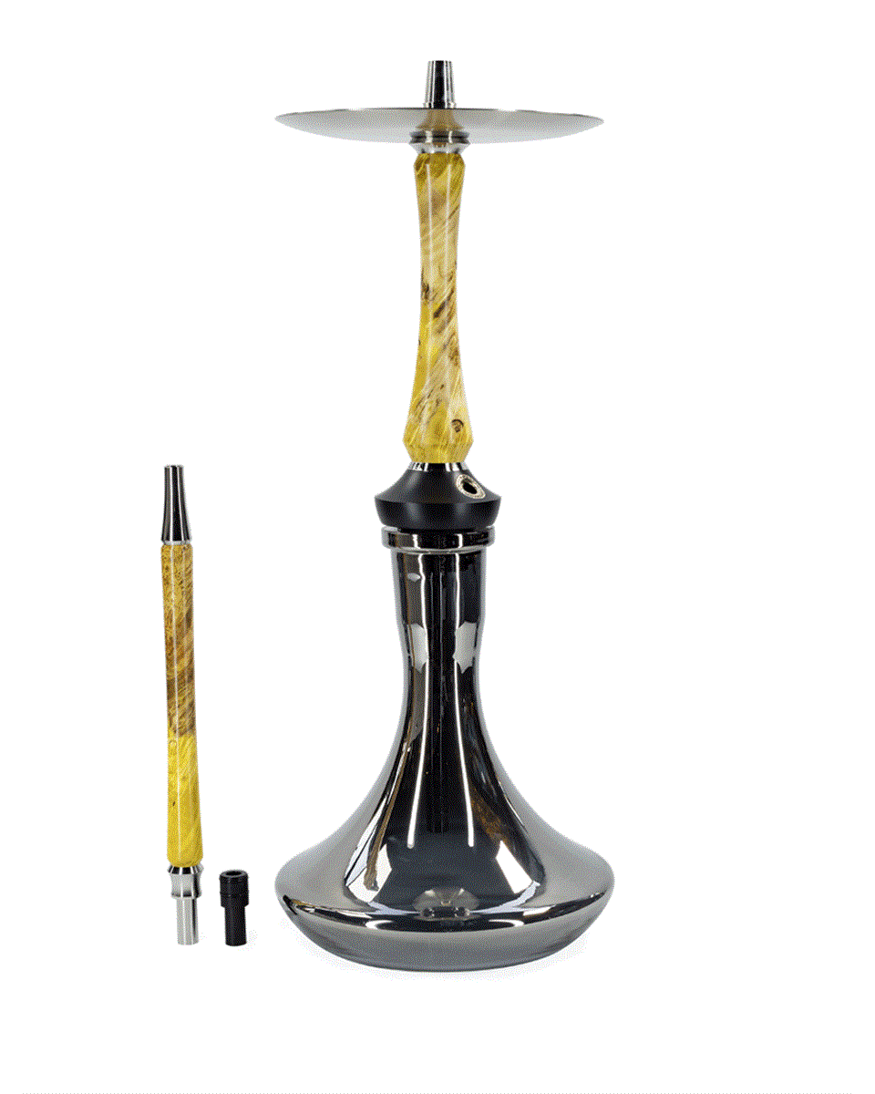 Union Hookah Sleek Stabilised Wood