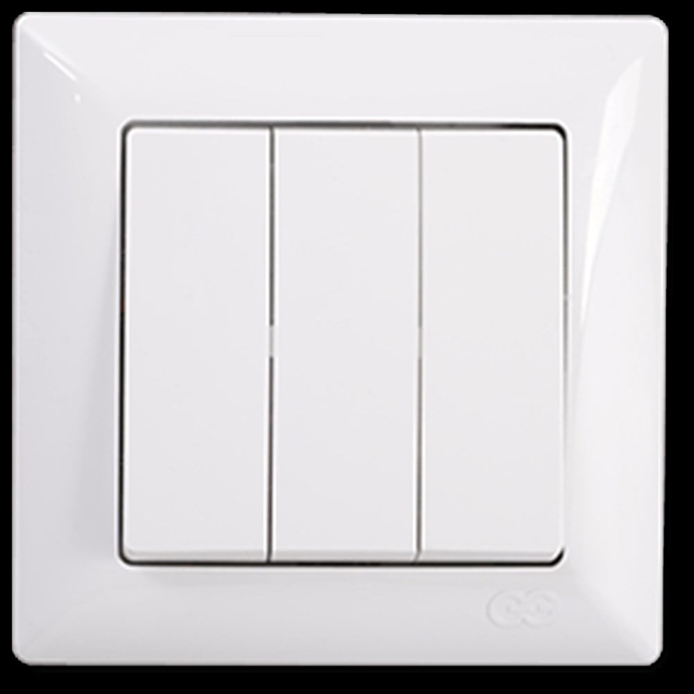 VİSAGE BEYAZ ÜÇLÜ ANAHTAR MEKANİZMA