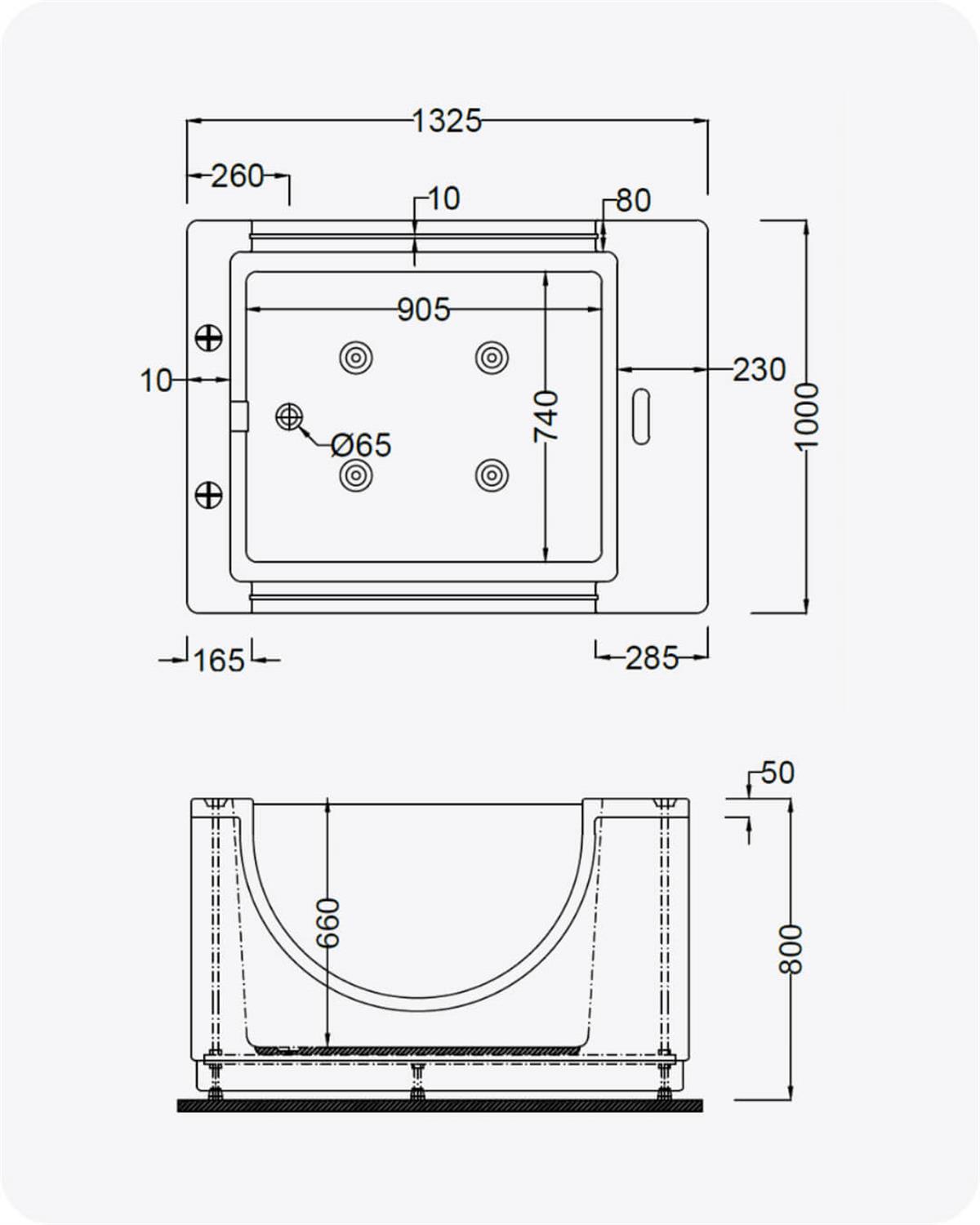Bebek Spa Jakuzi Yeşil Renk 130x100x81 (h)
