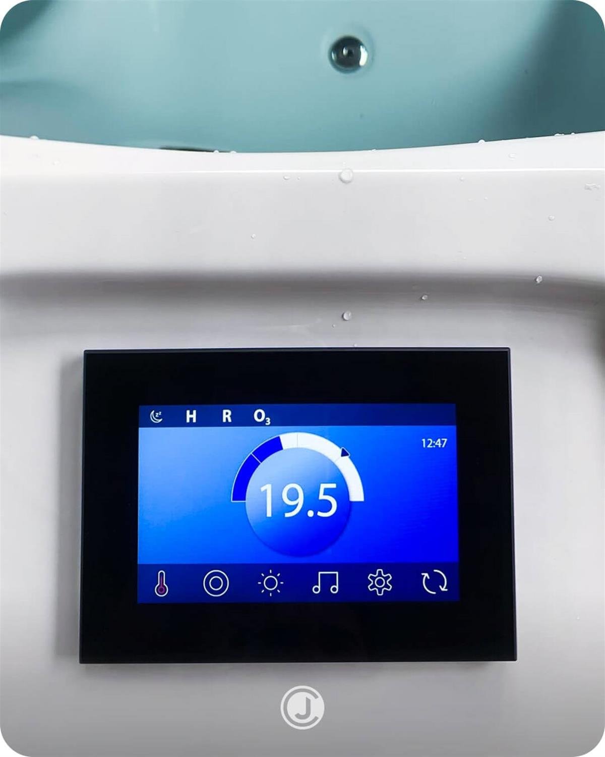 Dış Mekan Isıtmalı 5 Kişilik Bahçe ve Teras Spa Jakuzi 200x200X93 (h)