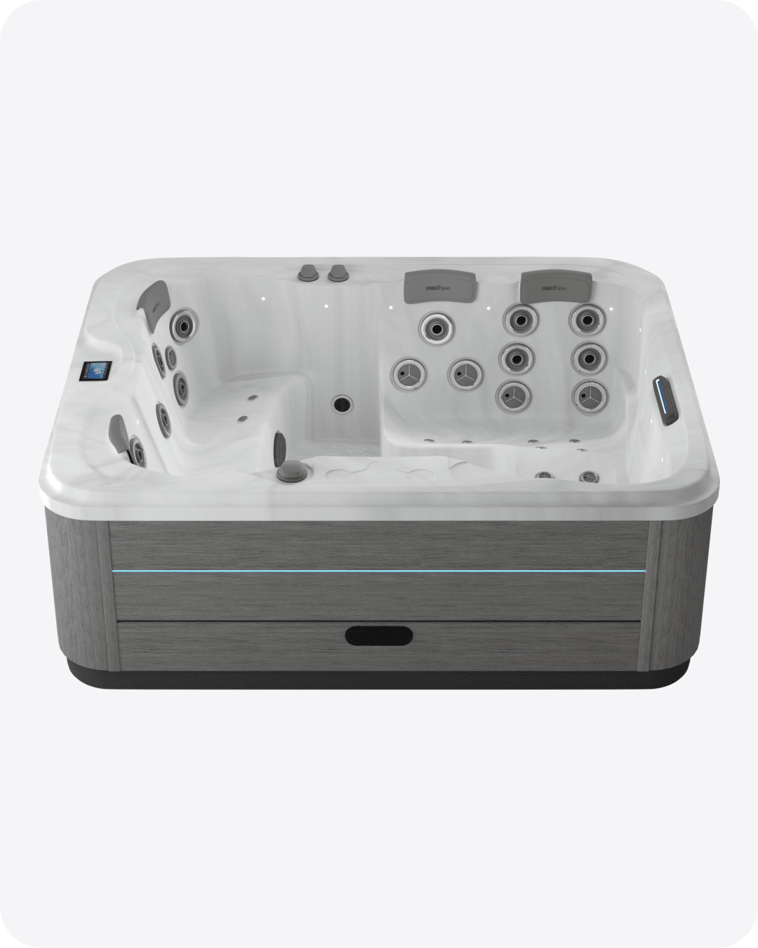 Lara 5 Kişilik Isıtmalı Dış Mekan Spa Jakuzi 225x180x80 cm